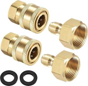 Conector de gas macho y hembra de latón de alta calidad Accesorios de tubería Premium - Product Image 2