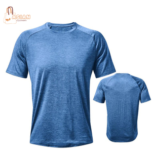 T-shirt Homme 100% Coton Coupe Slim Personnalisé Imprimé Manches Courtes Séchage Rapide Respirant Col Tombant - Product Image 1