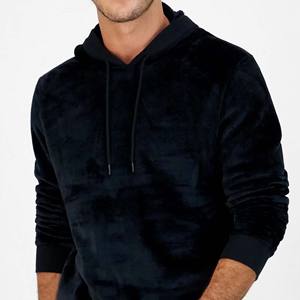 Ensemble de survêtement décontracté pour homme en velours élastique 100% coton, 2 pièces, sweat-shirt à capuche, pantalon de jogging, pantalon cargo, survêtement - Product Image 4