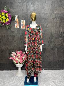 NEW DESIGNER PARTY WEAR NAYRA CUT DIGITAL PRINT <b>TOP</b> - Product Image 2