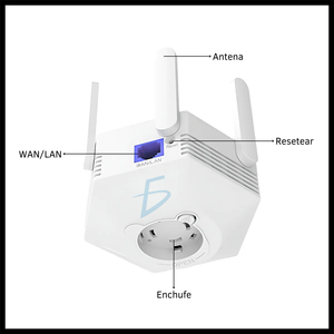 Ripetitore WiFi con 6 Antenne, Amplificatore di Segnale 2.4GHz WPA/WPA2 e WEP Disponibile - Product Image 4