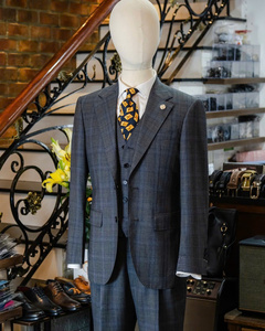 Chất lượng cao Việt Nam phù hợp với nam giới thiết lập ba mục, sang trọng Blazer/phù hợp với thiết lập tùy chỉnh OEM/ODM Made <span class=keywords><strong>in</strong></span> Việt Nam - Product Image 2