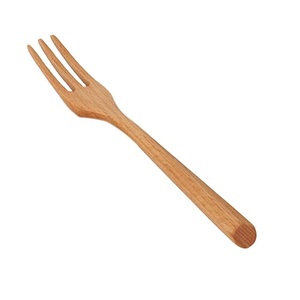 Juego de 2 cubiertos de madera natural de buena calidad con esmalte para hotel a bajo costo juego de cubiertos de madera con color natural - Product Image 6