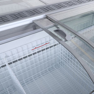 Congelador de exhibición de Isla de supermercado de gran capacidad para alimentos congelados, carne y helados - Product Image 2