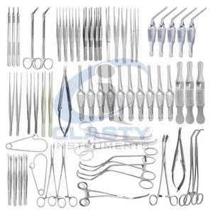 CIRUGÍA GENERAL SET DE LAPAROTOMÍA BÁSICA SET DE INSTRUMENTOS QUIRúRGICOS VENTA CALIENTE EQUIPOS DE CIRUGÍA SET DE CIRUGÍA VASCULAR REUTILIZABLE - Product Image 3