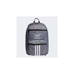 Mochilas Unisex Adidas Originals National de 3 Rayas, Color: Jersey Onix/Negro 100% Auténticas - Product Image 2