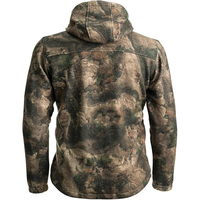 Veste tactique d'extérieur pour homme, en softshell, imperméable, coupe-vent, respirante, imprimée, en polaire de coton, à capuche, pour la chasse en hiver