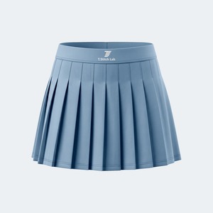 Mini-jupe pour femme respirante, légère, à séchage rapide, couleurs unies, logo personnalisé, style décontracté, taille élastique, toutes saisons - Product Image 1