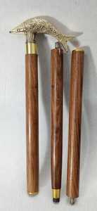 Vendeur chaud Style vieilli fait à la main finition dorée Gentleman bâton de marche Unique décoratif rééducation Walker Rollator - Product Image 6