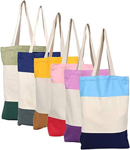 ถุงผ้าไนลอนทำจากผ้าใบหนังแท้สำหรับซื้อของใช้ซ้ำได้ทำจากผ้าแคนวาสสำหรับ2026 - Product Image 2