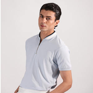 Polos Vintage de manga corta para hombre, camisas de gran tamaño y ajustadas, nuevos estilos de verano al por mayor, polos orgánicos informales para gimnasio - Product Image 5