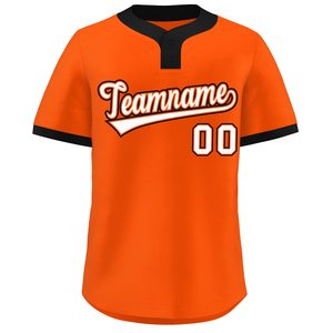 Vêtements de sport pour jeunes surdimensionnés Maillot de baseball à séchage rapide Bouton personnalisé Maille Streetwear Style Respirant Tackle Twill Uniforme pour - Product Image 1