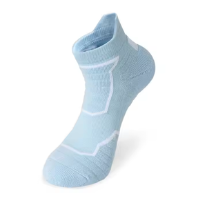 Chaussettes athlétiques antidérapantes en polyester/coton Chaussettes pour hommes Chaussettes pour le corps Vente en gros Chaussettes tricotées quotidiennes Chaussettes blanches pour femmes Chaussettes athlétiques - Product Image 6