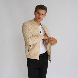 Veste universitaire personnalisée pour homme, style streetwear, chaude, en toile imperméable et respirante, de haute qualité, à bouton unique, brodée, col montant - Product Image 2