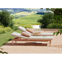 Application de relaxation en plein air pour piscine jardin extérieur chaise longue imperméable résistant aux UV OEM ODM Vietnam