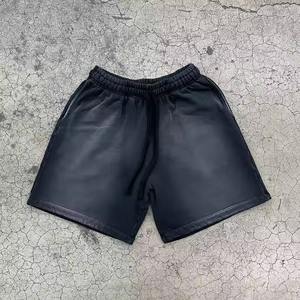 Pantalones cortos transpirables de lavado ácido para hombre de Año Nuevo 2025, peso ligero, nueva moda, ropa de calle, pantalones cortos de lavado ácido elegantes hechos a medida - Product Image 1