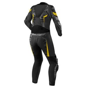 Traje de Motociclismo de Manga Larga con Estampado Digital Personalizado en Cuero Genuino OEM, Servicio de Marca Privada, MOQ Bajo, Duradero y de Secado Rápido - Product Image 4