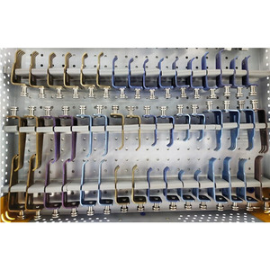 Conjunto Retrator Lombar Cervical Coluna De Metal De Aço Lâminas De Titânio Cinto Preto Cervical - Product Image 2