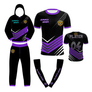 Alta calidad Unisex E Sports Gaming Team Jersey E Sports Venta al por mayor Ropa de juego E Sports Uniform Kits All Over Printed - Product Image 6