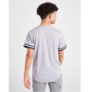 2025 camisetas de béisbol de alta calidad personalizadas ropa deportiva transpirable de talla grande impresión sublimada última camiseta de béisbol lisa - Product Image 3