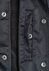 Veste bomber varsity d'hiver en satin 100% de haute qualité pour hommes, personnalisable avec le nom de l'équipe - Product Image 4