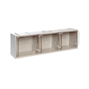 Madia 3 Cassetti 'Cristal Box' 600x155x175h mm - Product Image 1
