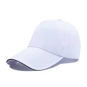 Venta al por mayor de alta calidad a la moda 100% gorras de camionero de lana logotipo personalizado bordado liso deportes gorras de béisbol para los hombres playa barata - Product Image 3