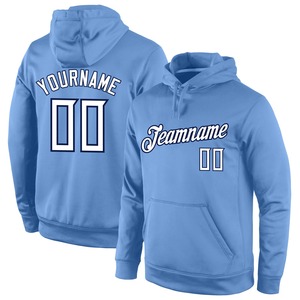 Sweatshirts et sweats à capuche d'hiver de l'industrie pakistanaise cousus sur mesure Techniques d'impression teintées unies au crochet brodées - Product Image 3