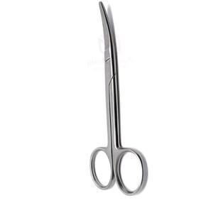 Tijeras Dentales Manuales Profesionales de 115 mm, Curvas, de Acero Inoxidable Alemán, Certificación CE, Cuidado Bucal Preciso, Cuchillas Afiladas y Duraderas - Product Image 5