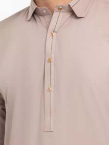 Shalwar Kameez pour hommes pakistanais, coupe classique, décontracté, tenue traditionnelle musulmane pour la maison, le bureau et l'usage quotidien - Product Image 3