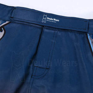 Short MMA de haute qualité avec logo personnalisé Vêtements de sport confortables en polyester et spandex pour hommes disponibles pour OEM Vêtements d'arts martiaux pour hommes - Product Image 4