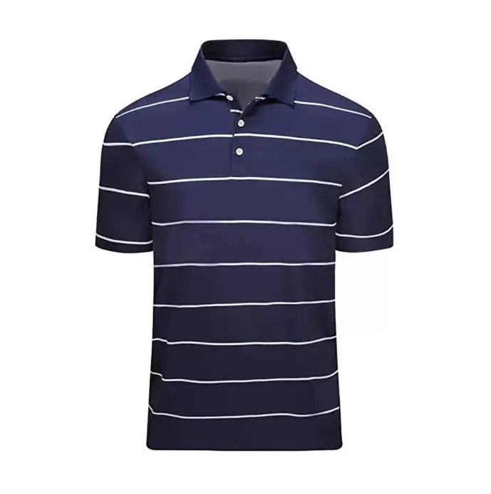Nuevo estilo OEM diseño mejor calidad Piqué algodón marca Polo camiseta hombres camiseta en precio al por mayor