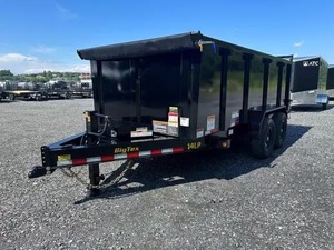 Remolque volquete 7x14 bastante usado con engranaje de eje de motor para remolque de industrias agrícolas y agrícolas Remolque volquete de granja a la venta - Product Image 6