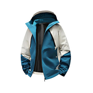 Nouveau design coupe-vent personnalisé automne randonnée coupe-vent hommes et femmes Sports de plein air escalade veste à capuche - Product Image 5