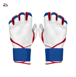 Gants de frappe de baseball respirants de la meilleure qualité Gants en cuir avec logo personnalisé pour receveur Scène extérieure applicable - Product Image 1