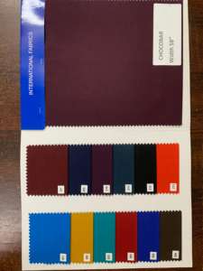 Tissu de chemise en polyester de bonne qualité, largeur 58, matière première textile pour la confection de chemises et l'exportation mondiale - Product Image 6