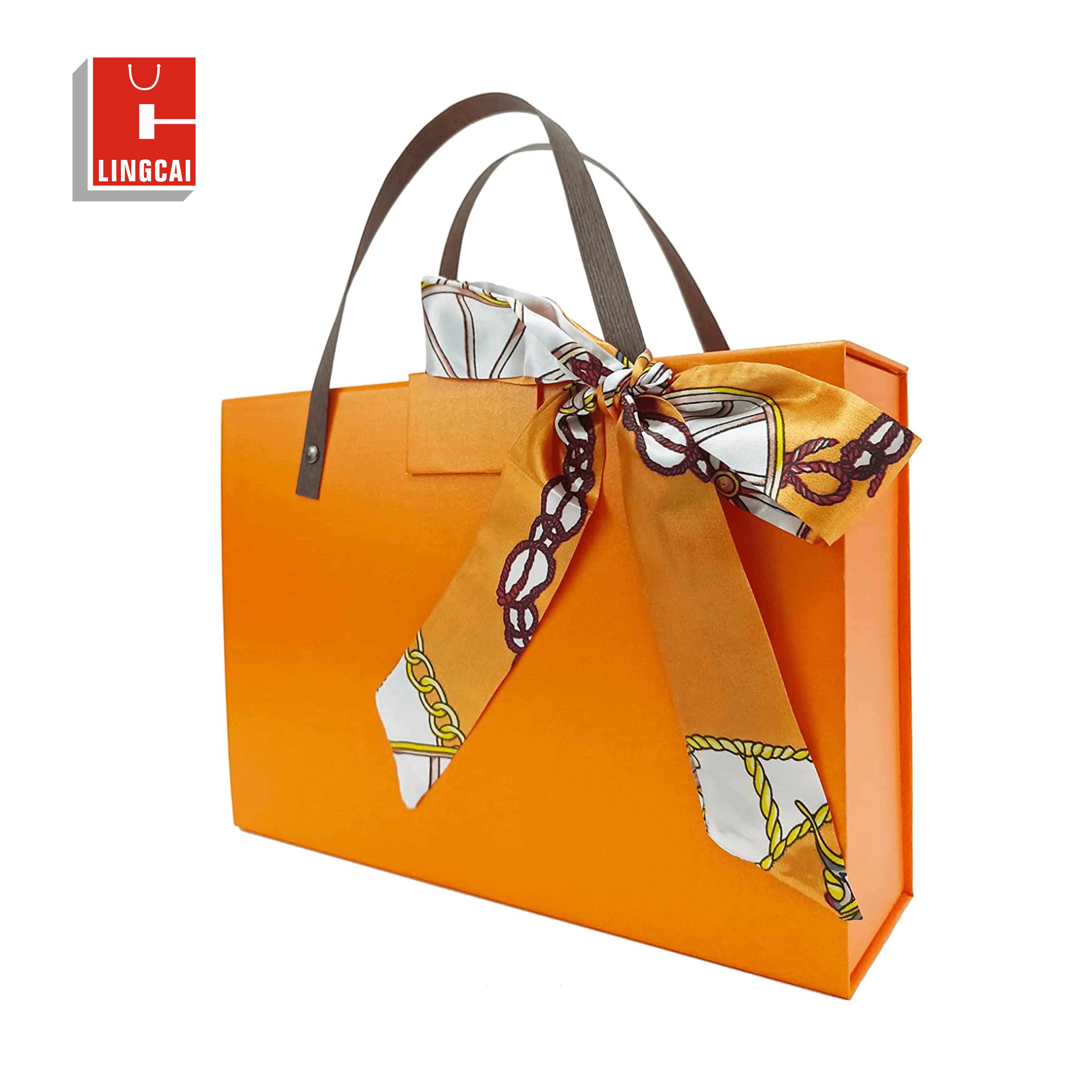 Custom logo Size Eco Friendly Recycled Beautiful Large Paper Pillow Gift Packaging Boxes with Ribbon Handle