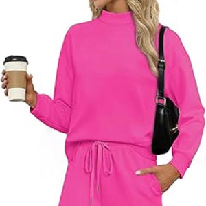 2025 survêtement deux pièces ensemble femmes Fitness vêtements sport et décontracté pantalons de survêtement survêtement ensembles pour femmes - Product Image 1