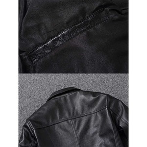 Venta al por mayor 2024 de alta calidad a prueba de viento por encargo transpirable cremallera motocicleta chaqueta de cuero OEM servicio de diseño - Product Image 6