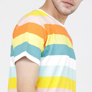 Meilleure vente T-shirt homme à prix abordable Vêtements décontractés Slim Fit Plus Size T-shirt imprimé pour hommes en vente en ligne - Product Image 6