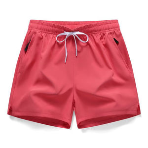 Vente en gros de shorts d'été à imprimé floral pour hommes, taille élastique, taille moyenne, style décontracté, maille de sublimation - Product Image 1