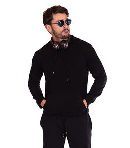Ensemble de survêtements décontractés personnalisés OEM pour hommes, coupe athlétique, deux pièces : sweat à capuche et pantalon de sport, survêtements de jogging avec logo personnalisé - Product Image 3
