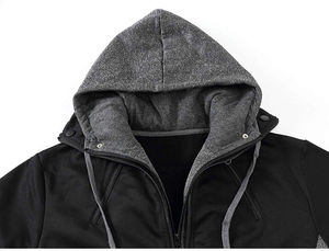 Fully Customized Style Zip Up <b>Hoodies</b> New Arrival Comfortable Basics Cotton Blended <b>Men</b> <b>Zipper</b> <b>Hoodies</b> For Sale - Product Image 4