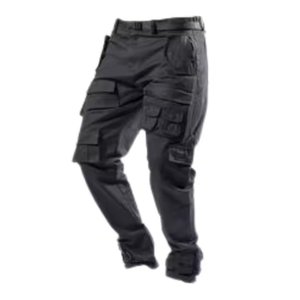 Pantalones Cargo Casuales Rectos con Logotipo Personalizado, Novedades 2025, Pantalones de Alta Calidad para Hombre, 100% Algodón, Bolsillos Negros - Product Image 6