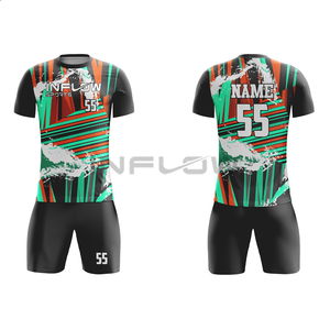 Chándal de Fútbol para Hombre, Venta Caliente, Nombre y Logotipo Personalizados, Secado Rápido, Traje Deportivo de Alto Rendimiento con Camiseta Superior Cómoda - Product Image 3