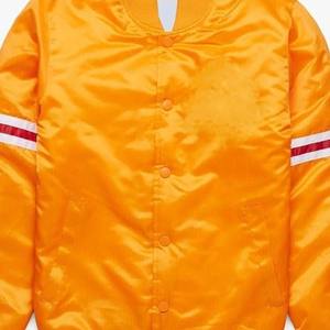 Chaqueta de Satén para Hombre y Mujer, Bordada, con Cuello Alto, Logotipo Frontal, Impermeable, Cortavientos, para Lluvia y Nieve - Product Image 3