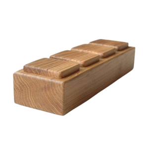 Caja de Bambú Decorativa Hecha a Mano para Frutos Secos, Caja de Madera de Gran Capacidad para Frutos Secos con Grabado - Product Image 6