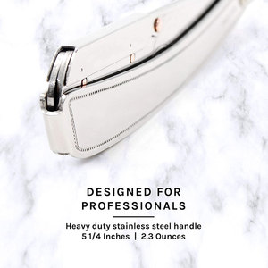 Maquinillas de afeitar clásicas de acero para el cabello, herramientas de adelgazamiento para salón de barbería, cuchillas de afeitar para hombres, herramientas de peluquero, maquinillas de afeitar antiguas para el cabello - Product Image 2