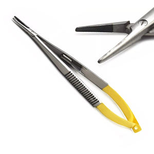 Portaagujas Castroviejo de Acero Inoxidable de Alta Calidad, Recto, para Microcirugía, Pinzas de Sutura Manuales, Certificación CE - Product Image 1