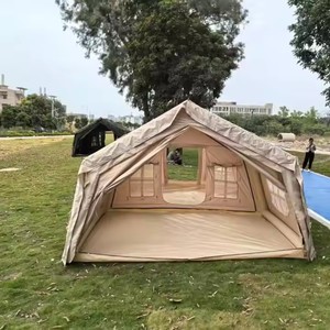 Lều cắm trại bơm hơi cao cấp hai phòng ngủ, sử dụng được bốn mùa, dành cho gia đình, chất liệu vải cotton - Product Image 2